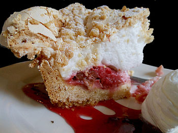 Close-up of ice cream in plate