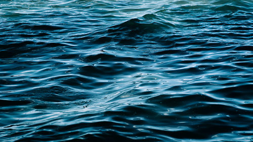 Full frame shot of rippled water