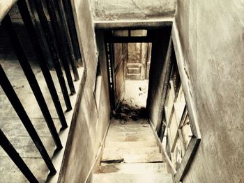 Staircase in the dark