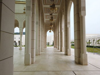 Corridor of building