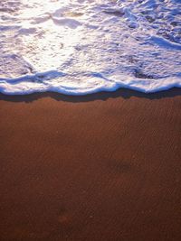 Full frame shot of sea shore