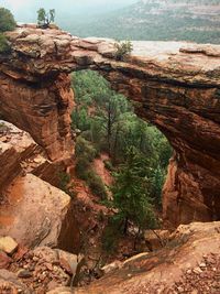 Rock formations in a desert