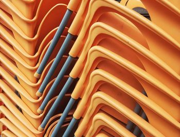 Full frame shot of multi colored pencils