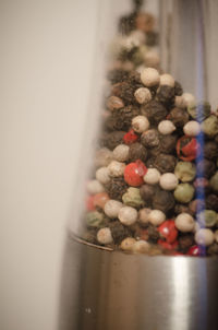 Close-up of christmas decorations