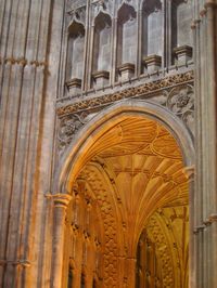 Low angle view of cathedral