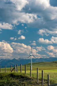 Alberta wind power farm