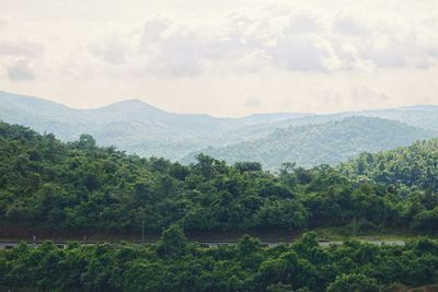 Scenic view of landscape against sky, ayodhya hill, purulia, west bengal, india 