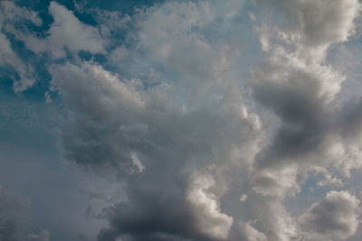 Low angle view of cloudscape