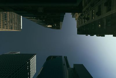 Low angle view of modern building