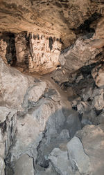 High angle view of rocky landscape
