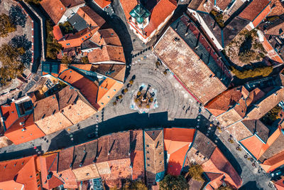 Hungary - szentendre from drone view