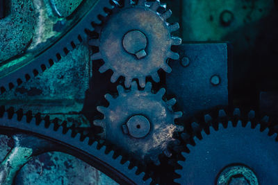 Close-up of machine part