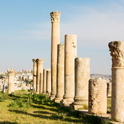 Old ruins against sky