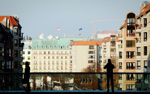 Buildings in city