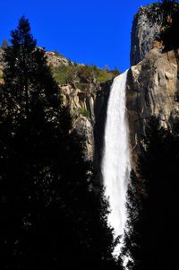 View of waterfall