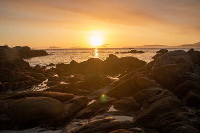 Sunset on Samil