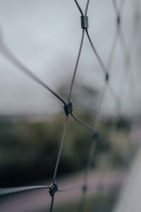 Close-up of chainlink fence