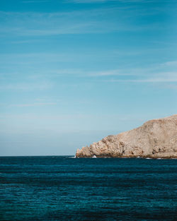 Scenic view of sea and sky