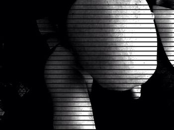 Silhouette of tunnel