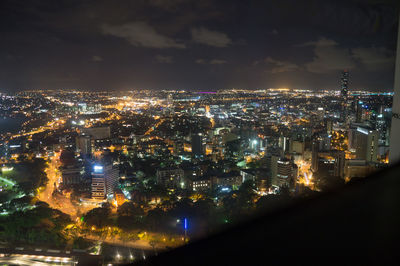 Cityscape at night