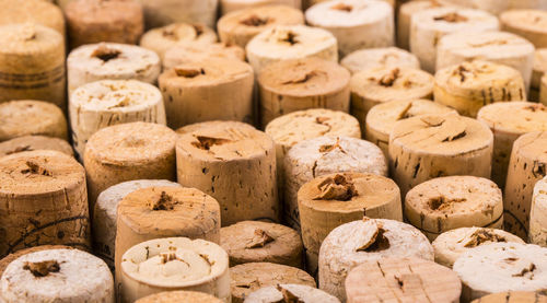 Texture cork from wine bottles.