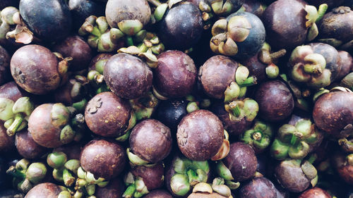 Full frame shot of blueberries