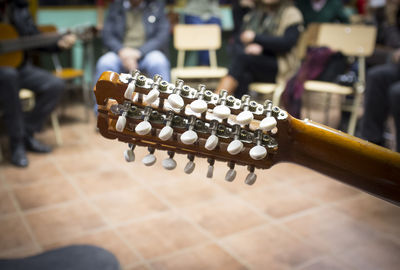 Close-up of guitar