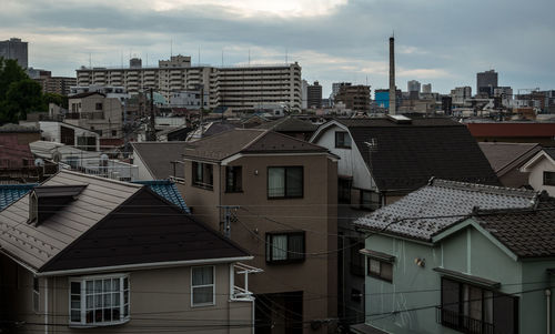 Buildings in city