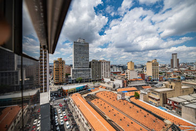 Cityscape against sky