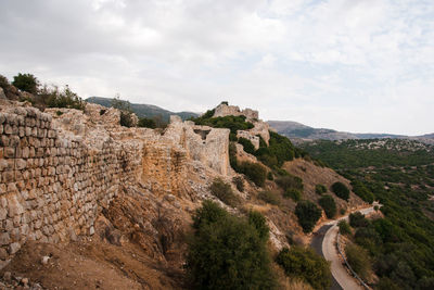 Panoramic view of landscape against sky