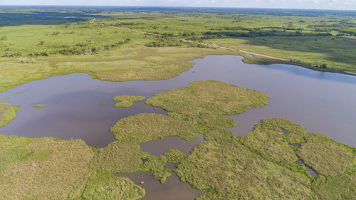 Aerial view of