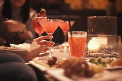 Close-up of burning candle