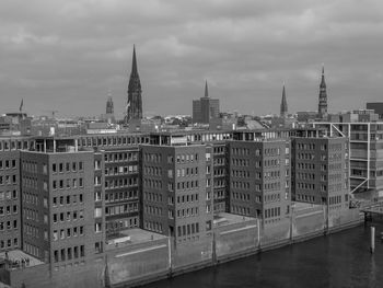 The german city hamburg