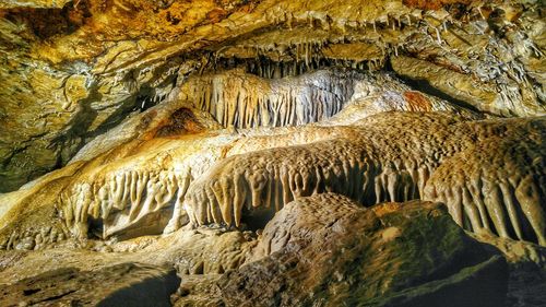 Close-up of cave