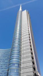 Low angle view of skyscrapers