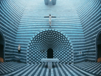 Entrance of building