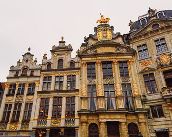 Low angle view of historical building against sky