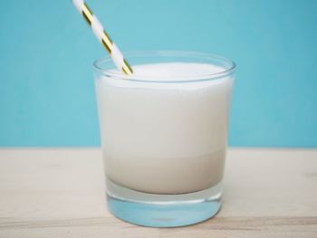 Close-up of drink on table