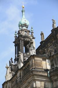 Low angle view of church