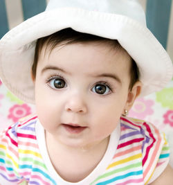 Portrait of cute baby