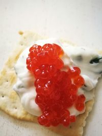 Close-up of ice cream in plate