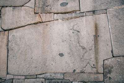 Full frame shot of stone wall