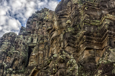 Low angle view of a temple