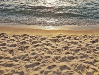 Scenic view of beach