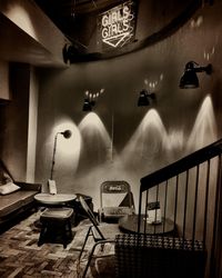 Interior of empty room