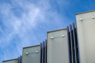 Low angle view of building against sky