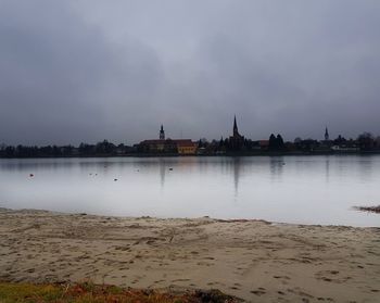 View of city at waterfront