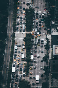 High angle view of cityscape