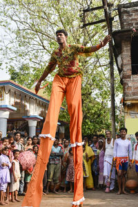 Group of people in traditional clothing