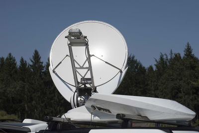 A tv station outside broadcast van, or an ob van